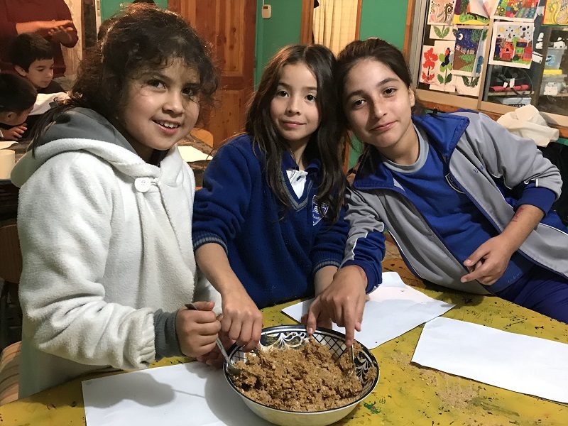 Granero-Kinder in Chile